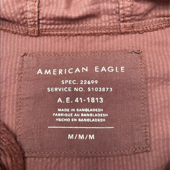 American Eagle 
Women’s Corduroy Zipper Hooded Jacket - Picture 2 of 5